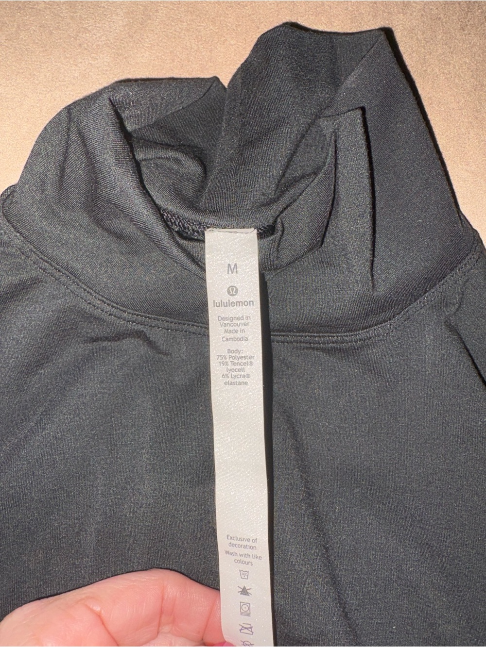 Lululemon Ruched Mock Neck Tank - Picture 2 of 6